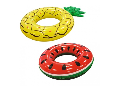 Круг надувной для плавания Летние фрукты