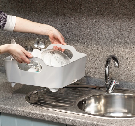 Сушилка для посуды ИЗЛИ Белый