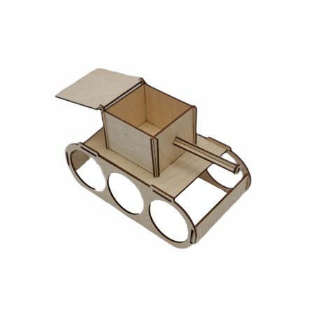 Подставка под пиво 24,5*12,5*15см ДомВуд Танк Экошпон Ф210