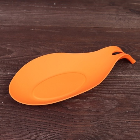 Подставка под ложку 20см силикон, в асоорт.