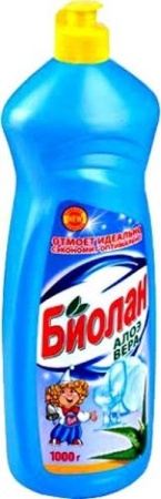 Средство для мытья посуды 900мл БИОЛАН Алоэ Вера