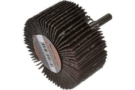 Круг "SANTOOL" лепестковый 60x30x6 мм по металлу для дрели зернистость P60 (№25)