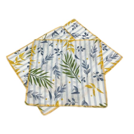 Набор салфеток 3шт 30*30 ДомВелл рогожка Розмарин 3064/1