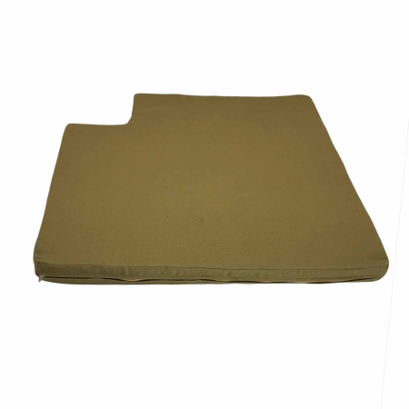 Сидушка для мебели угловая 65*65*49*4 ДомВелл Рогожка