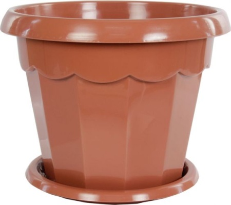Горшок цв. "Гармония" 4л. корич