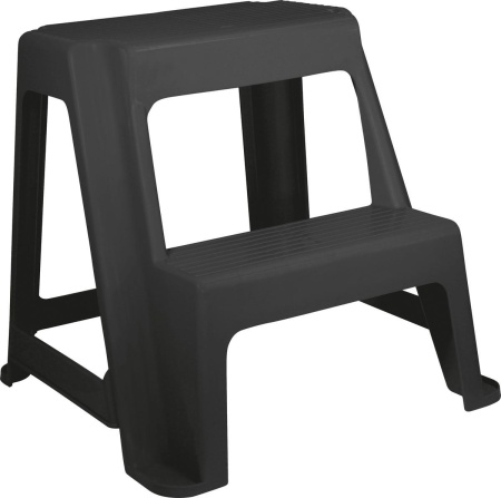 Табурет универсальный со ступенькой Черный