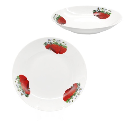 Сухарница 270мм 1300см3 ф.23а "Клубника" 7С1218Ф34