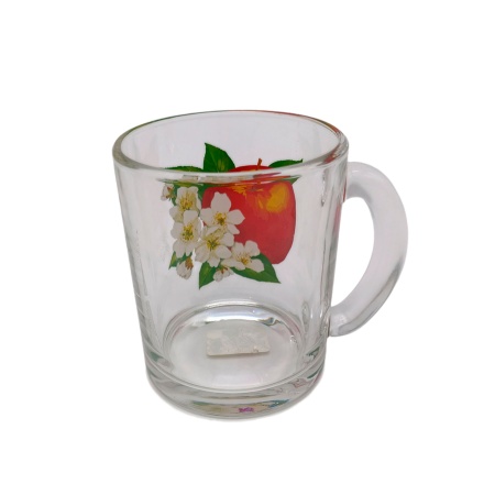 Кружка 320мл Чайная Цветы и фрукты