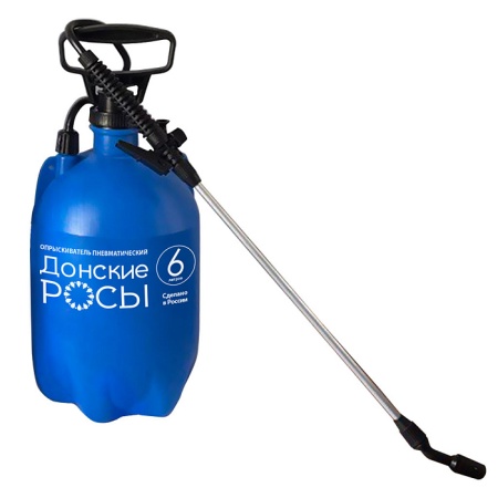 Опрыскиватель 6л пневматический "Донские росы" 