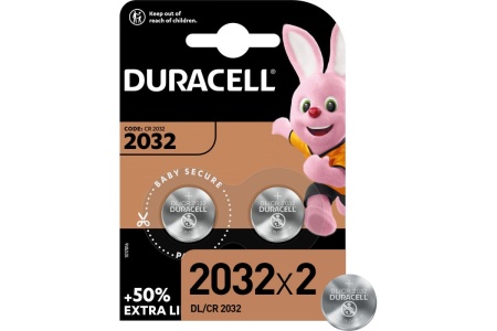 Батарейка Duracell CR2032 таблетка (2шт)