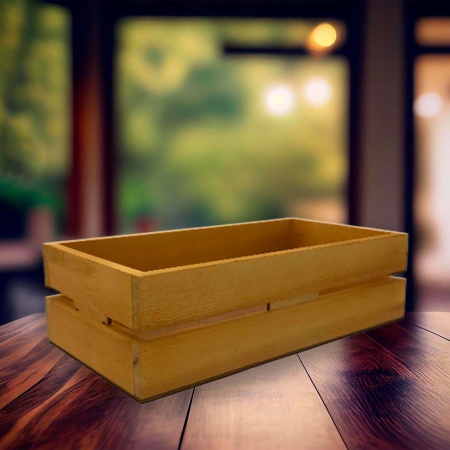 Ящик декоративный 30х16х9см ДомВуд Лиственица Сосна С64/Д64