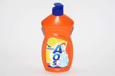 Средство для мытья посуды 450мл AOS Лимон