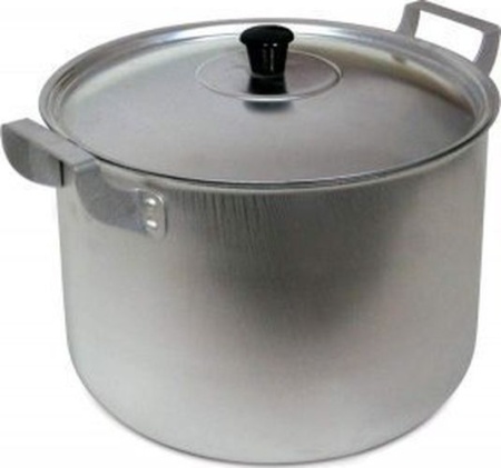 Кастрюля алюминий  6,0л, с крышкой, Калитва
