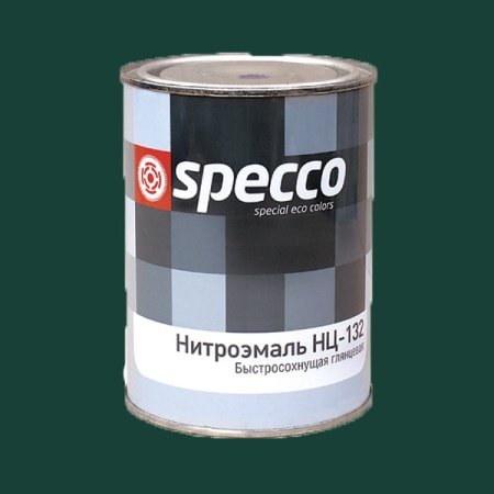 Эмаль НЦ-132КП 0,8кг зеленая "SPECCO"