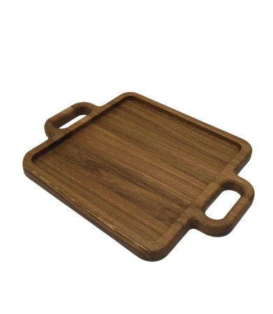 Доска для подачи с ручками  33х25х2мсм ДомВуд  Дуб Д100