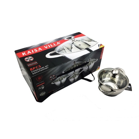 Набор посуды нержавеющая сталь, d24,20,18,16 РД29137 Набор посуды нержавеющая сталь, d24,20,18,16 РД29137