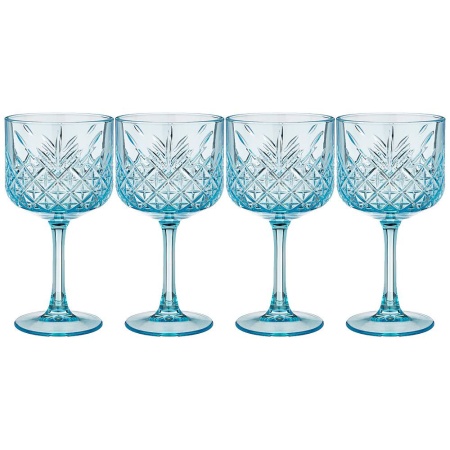 Бокал для вина 500мл 4шт "Timeless" топаз 