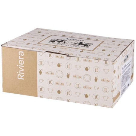 Масленка коллекция "riviera" 19,2*10,2*8см