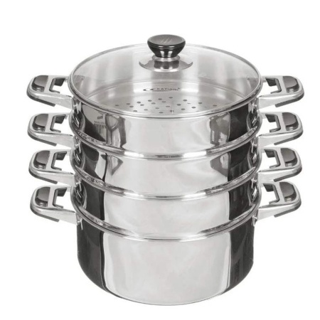 Мантоварка 11л D22см 4 секции [АЛТЫН] ТРС индукц.дно