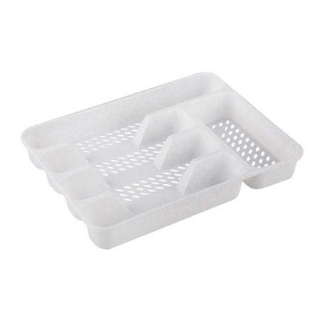 Лоток для столовых приборов  31,5х24,5х4,5  белый