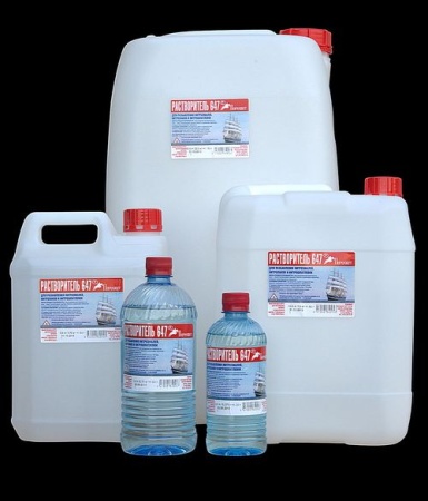 Растворитель 647 1000мл пэт Вор