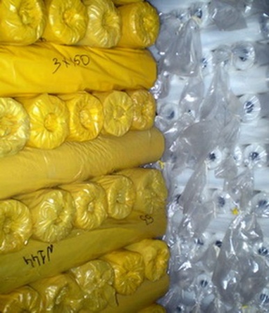 Пленка полиэтиленовая 3м 100мкм желтая (цена за 1м)