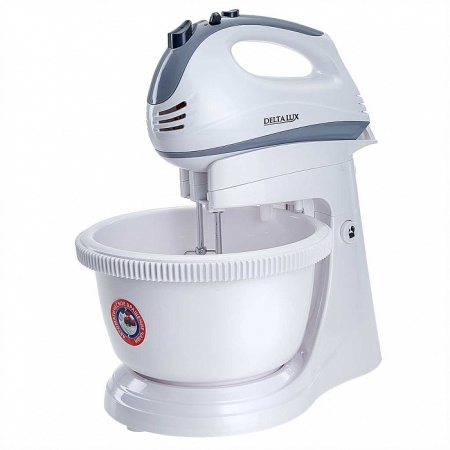Миксер 400Вт DELTA LUX DE-7901C Турбо