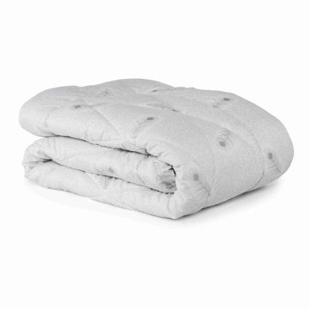 Одеяло 172х205 ДомВелл Лебяжий пух (п/э 70, чемодан) 