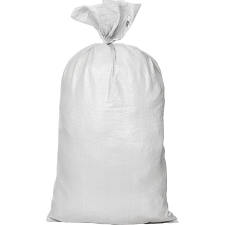 Мешок хозяйственный п/п 55х105см белый 1С