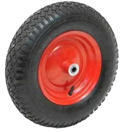 Колесо 4.80/4.00-8, камерное с подшипником 20мм, для тачки 12110 обод металл