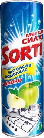 Средство чистящее 500г SORTI Яблоко