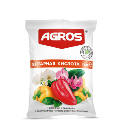 Регулятор роста Янтарная кислота (2г)