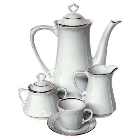 Сервиз кофейный 6 персон 15 предметов