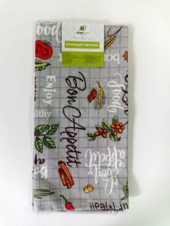 Полотенце из рогожки 50*75 ДомВелл Чили 3074/1