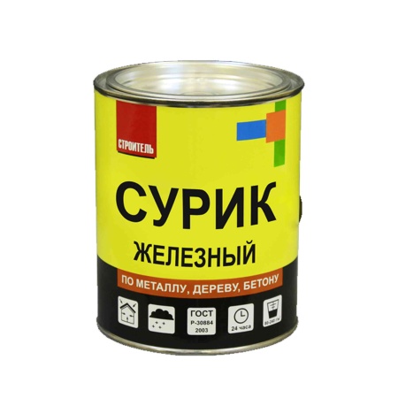 Сурик железный 1,8 кг ЧП "Палитра" Сурик железный 1,8 кг ЧП "Палитра"