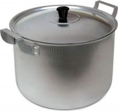 Кастрюля алюминий  8,0л, с крышкой, Калитва