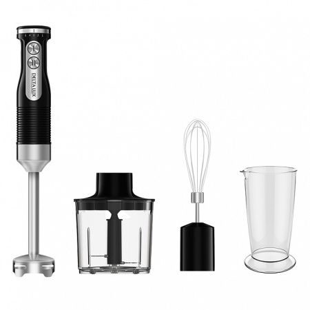 Блендер 1000Вт DELTA LUX DE-7004B черный