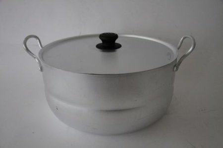 Кастрюля алюминий  8,0л, с крышкой, Калитва