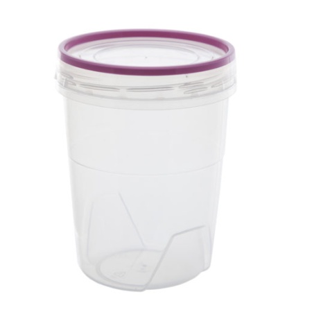 Банка 0,6л для хранения продуктов с герметичной крышкой