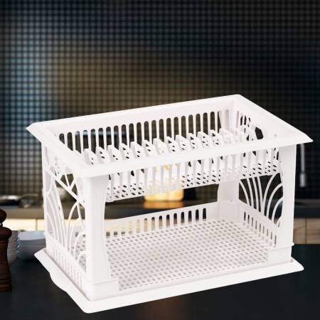 Сушилка для посуды "Мечта хозяйки" №2 белый