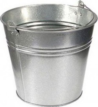 Ведро 15л оцинкованное