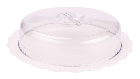 Тортница "Нежность" с крышкой 