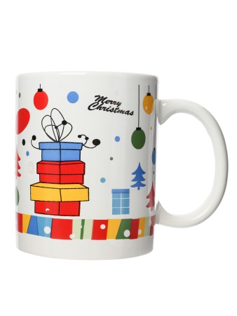 Кружка 380мл Новый год 6H 