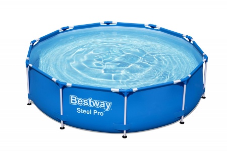 Бассейн каркасный 305х76см Steel Pro 4678л, Bestway 