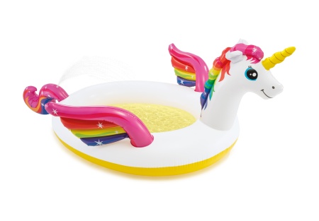 Игрушка надувная 272х193х104см "Волшебный единорог",  Intex