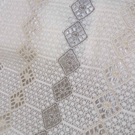 Клеёнка ажурная без основы 1,37м х20м  (цена за 1м) РД15071