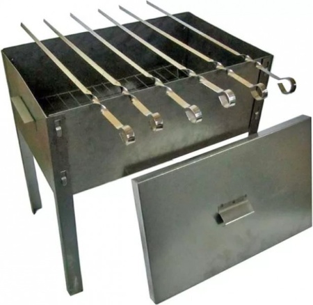 Мангал-коптильня 400х250х400мм 0,8мм Стандарт