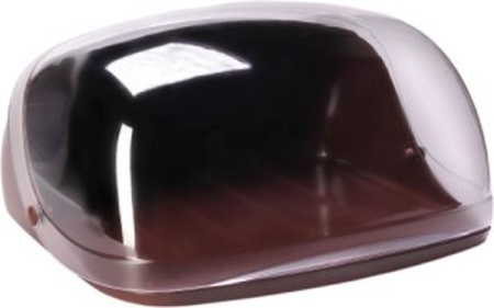 Хлебница 390x287x171мм пластик IDEA малая Коричневый 