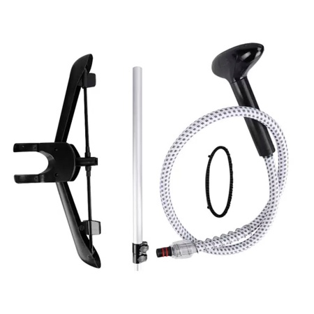 Отпариватель 2000Вт, электрический DELTA DL-2016S белый с серо-голубым: резервуар д/воды-1,4л,(3)