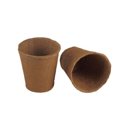 Горшки торфяные 80х80мм "Умный огород" (упак 20шт)